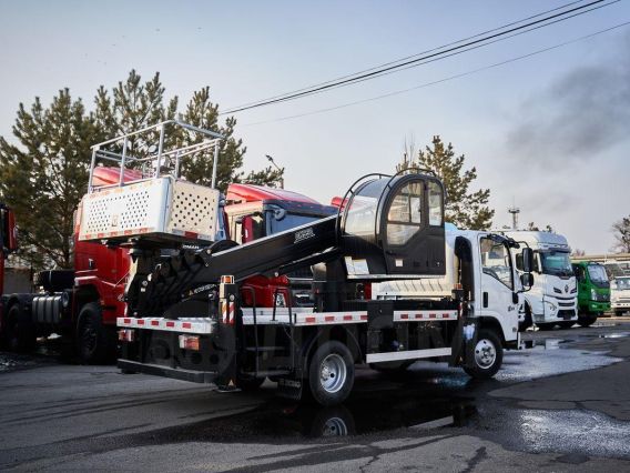 Автовышка ISUZU Elf 2026 года новый фото 13