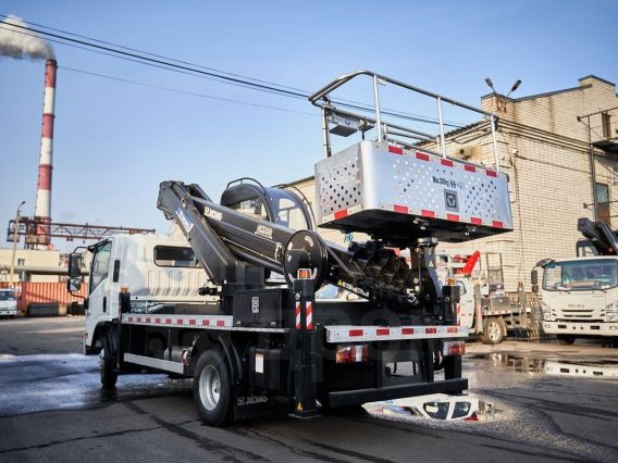 Автовышка ISUZU Elf 2026 года новый фото 17