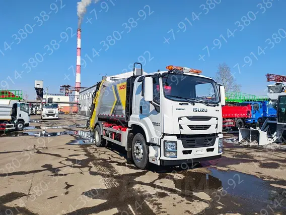 Мусоровоз ISUZU Giga 2026 года новый фото 3