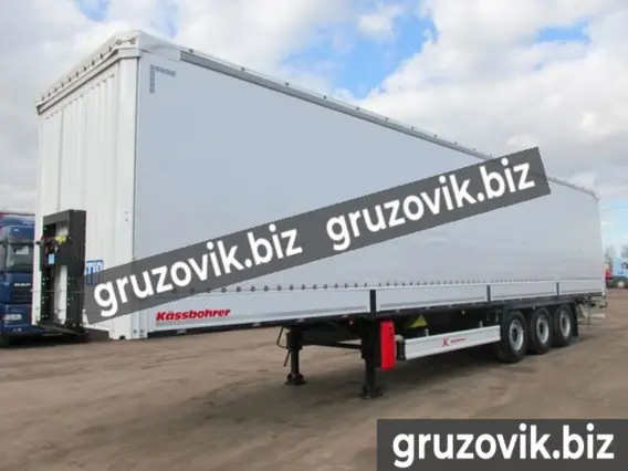 Шторный полуприцеп Kassbohrer DL 2020 года новый