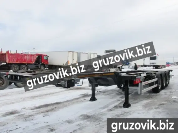 Полуприцеп-контейнеровоз Kassbohrer SHG AVH 45 2020 года новый фото 4