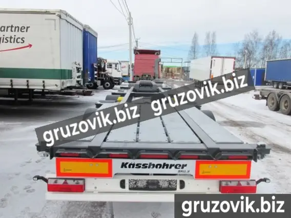 Полуприцеп-контейнеровоз Kassbohrer SHG AVH 45 2020 года новый