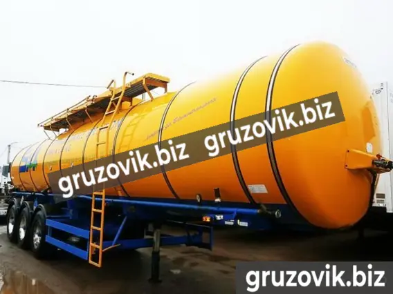 Полуприцеп битумовоз/нефтевоз Kassbohrer SHF 2000 года б/у фото 2