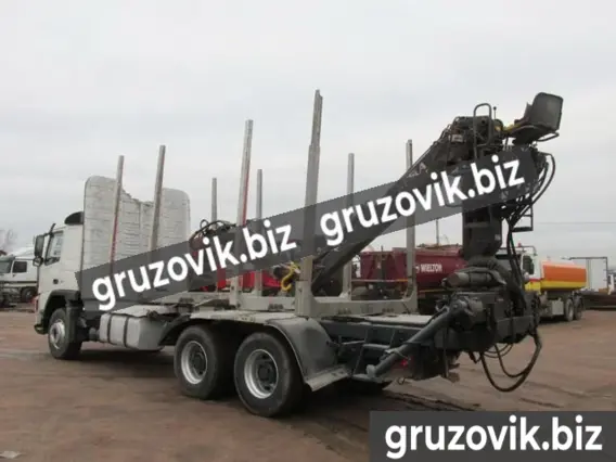 Лесовоз с КМУ Volvo FM 2006 года б/у фото 4