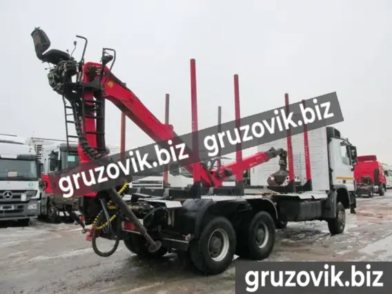 Лесовоз с КМУ Mercedes-Benz Actros 2020 года новый фото 3
