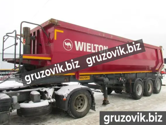 Самосвальный полуприцеп Wielton 30 2012 года б/у