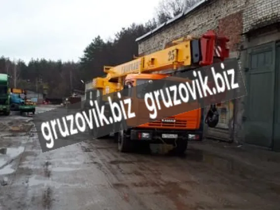 Автокран Камаз 43118 2002 года б/у