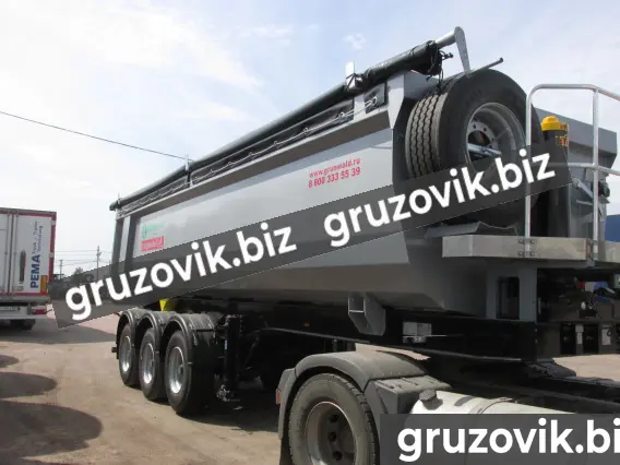 Самосвальный полуприцеп Grunwald Nm 2020 года новый фото 2
