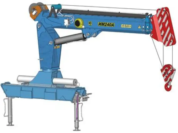 Кран-манипулятор Инман ИМ-240  б/у