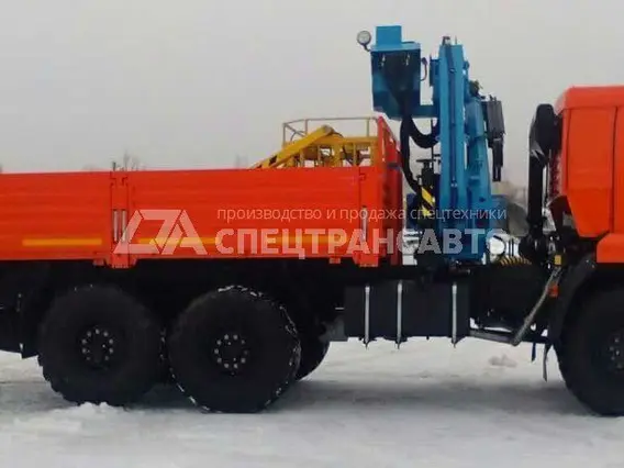 Бортовой Бортовой автомобиль с КМУ ИМ-95 КАМАЗ 43118-50 (КПП ZF-9) б/у