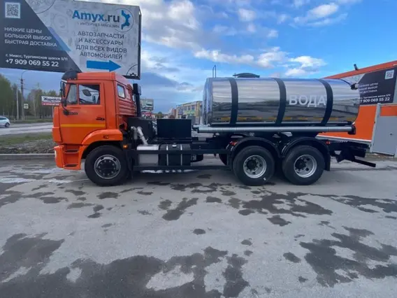 Пищевая автоцистерна АЦПТ Камаз 65115-50 2026 года новый фото 2