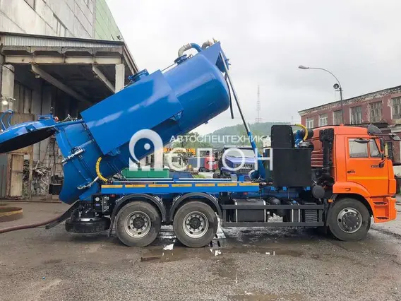 Вакуумная автоцистерна Камаз 65115 2025 года новый фото 3