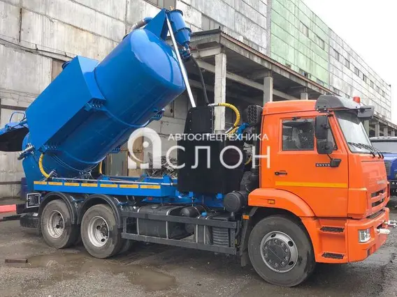 Вакуумная автоцистерна Камаз 65115 2025 года новый
