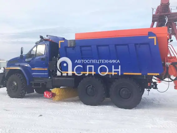 Дорожно-уборочный автомобиль Урал Next  5557 2025 года новый фото 3