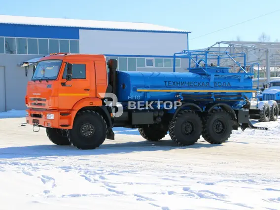 Пищевая автоцистерна АЦПТ Камаз 43118  б/у фото 2