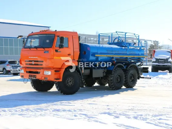 Пищевая автоцистерна АЦПТ Камаз 43118  б/у фото 4