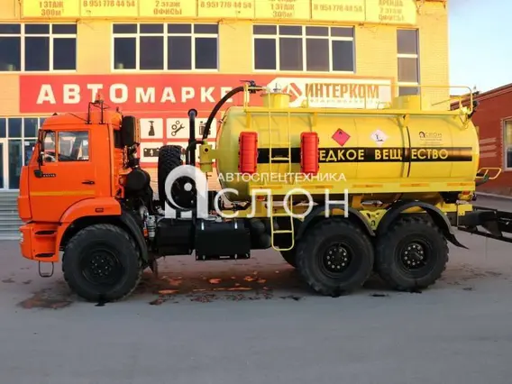 Вакуумная автоцистерна Камаз 43118 2025 года новый фото 3