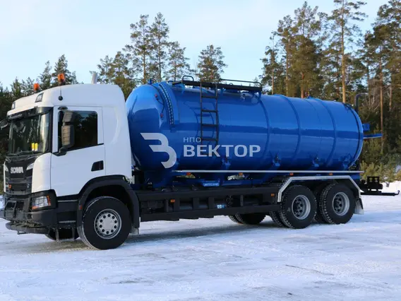 МВ Вакуумная машина МВ-20 SCANIA P340B6x4HA  б/у фото 2