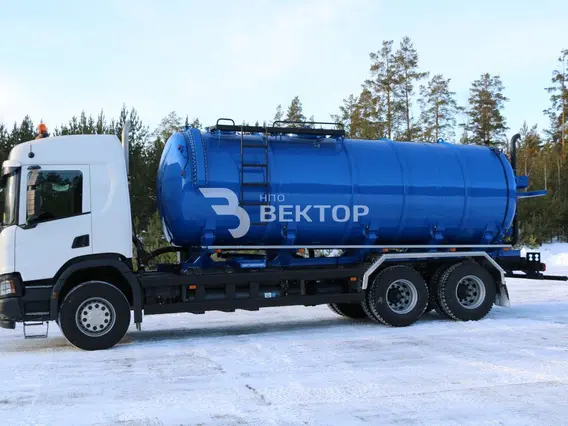 МВ Вакуумная машина МВ-20 SCANIA P340B6x4HA  б/у фото 3