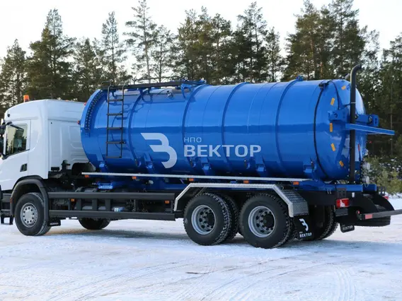 МВ Вакуумная машина МВ-20 SCANIA P340B6x4HA  б/у фото 5