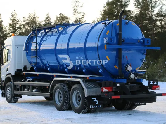 МВ Вакуумная машина МВ-20 SCANIA P340B6x4HA  б/у фото 6