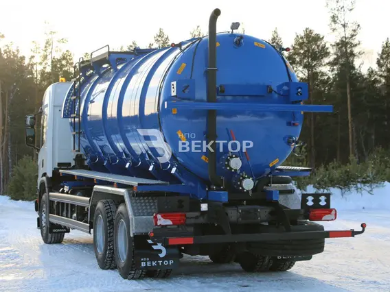МВ Вакуумная машина МВ-20 SCANIA P340B6x4HA  б/у фото 7
