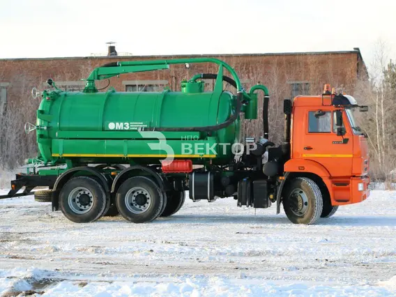 Вакуумная автоцистерна Камаз 65115  б/у фото 4