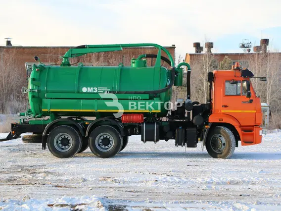 Вакуумная автоцистерна Камаз 65115  б/у фото 6