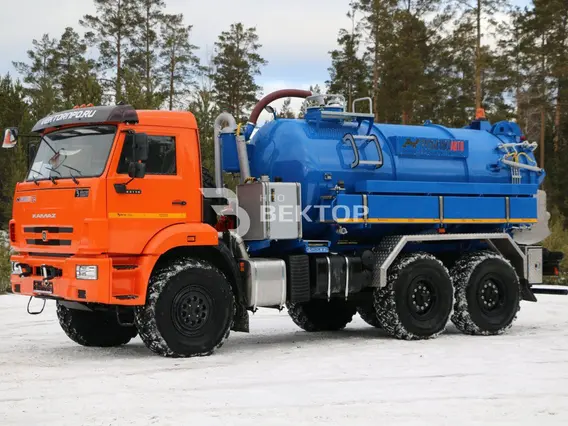 Вакуумная автоцистерна Камаз 43118  б/у фото 2