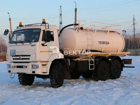 Пищевая автоцистерна АЦПТ Камаз 43118  б/у фото 2