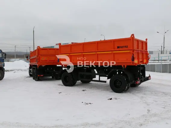 Самосвал-зерновоз Камаз 45143 б/у фото 2