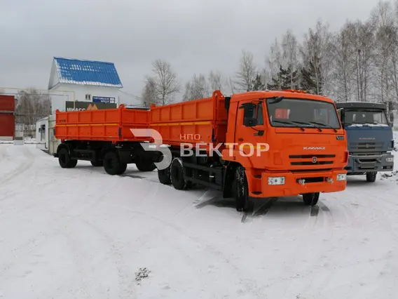 Самосвал-зерновоз Камаз 45143 б/у фото 6