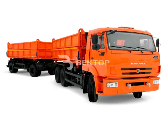 Самосвал-зерновоз Камаз 45143 б/у