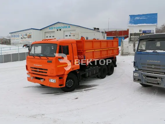 Самосвал-зерновоз Камаз 45143 б/у фото 8