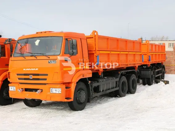 Самосвал-зерновоз Камаз 45143 б/у фото 12