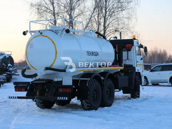 Пищевая автоцистерна АЦПТ Камаз 43118  б/у фото 7