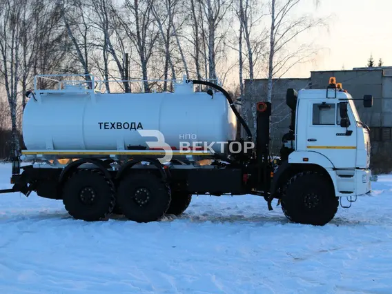 Пищевая автоцистерна АЦПТ Камаз 43118  б/у фото 9