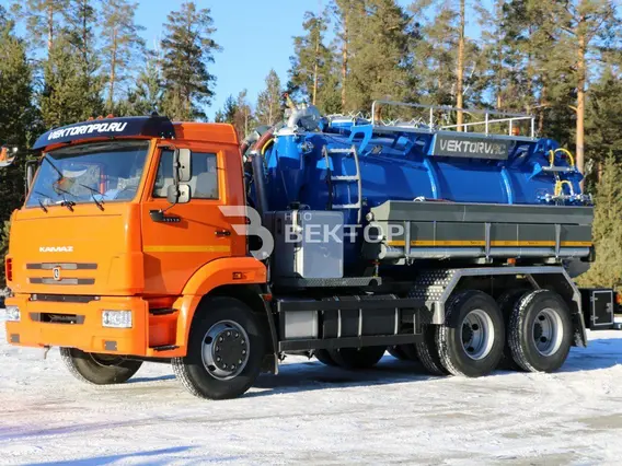 Вакуумная автоцистерна Камаз 65115  б/у фото 23
