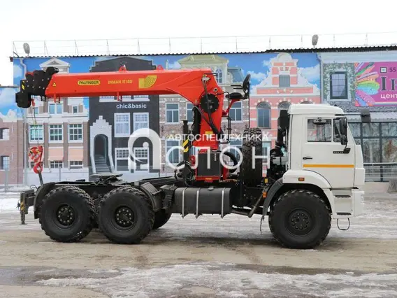 Тягач с КМУ Камаз 43118 2025 года новый фото 2