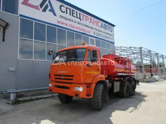 Бензовоз АЦ -12 на шасси Камаз 43118-50 (насос НЦС-50) б/у