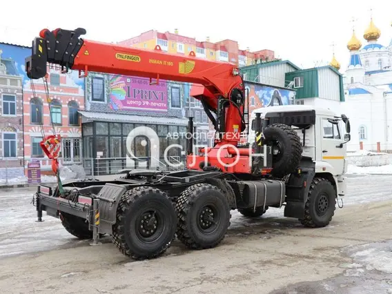 Тягач с КМУ Камаз 43118 2025 года новый фото 5