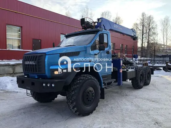 Тягач с КМУ Урал 4320 NEXT 2025 года новый