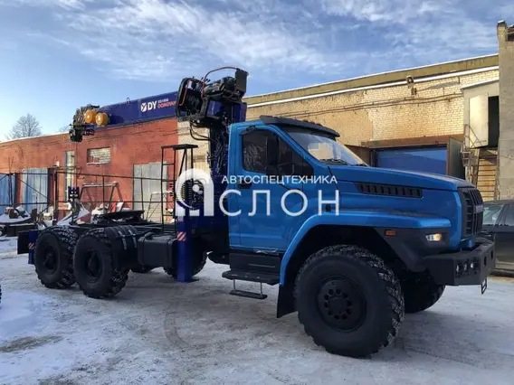 Тягач с КМУ Урал 4320 NEXT 2025 года новый фото 2