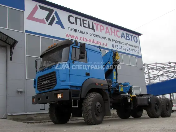 Тягач с КМУ Урал 44202  б/у