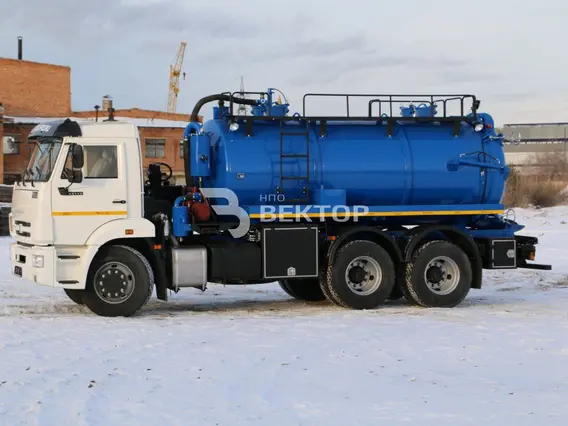 Пищевая автоцистерна АЦПТ Камаз 65115  б/у фото 12