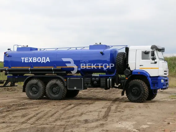 Пищевая автоцистерна АЦПТ Камаз 65222  б/у фото 2