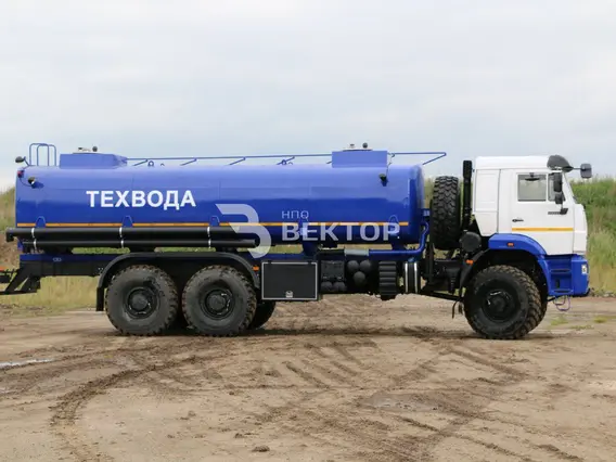 Пищевая автоцистерна АЦПТ Камаз 65222  б/у фото 3