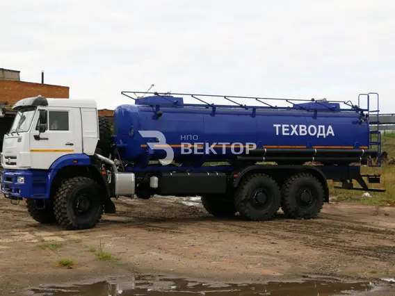 Пищевая автоцистерна АЦПТ Камаз 65222  б/у фото 10