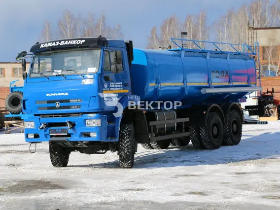 Пищевая автоцистерна АЦПТ Камаз 65222  б/у фото 6
