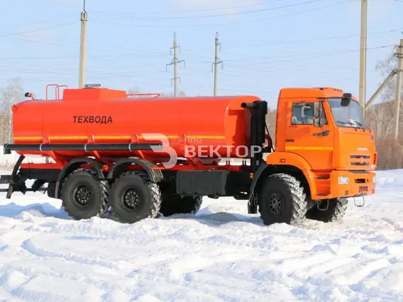 Пищевая автоцистерна АЦПТ Камаз 43118 б/у фото 2